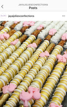 Load image into Gallery viewer, Custom Chocolate Dipped Pretzel Rod - price per item