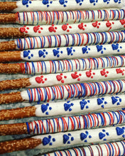 Load image into Gallery viewer, Specialty Chocolate Dipped Pretzel Rod - price per item